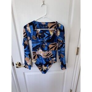 Stone Fox Swim One Piece Swimsuit Long Sleeve Suka Surfing Medium